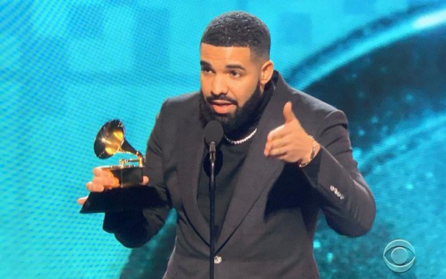 Discursul lui Drake la Premiile Grammy i-a nemulțumit pe organizatori, care i-au tăiat microfonul