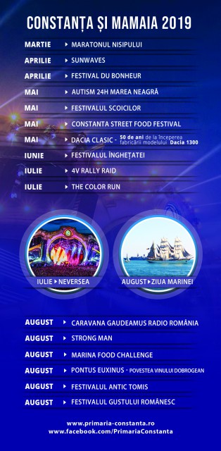 Calendarul evenimentelor din Constanța și Mamaia, lansat la Târgul de Turism al României!