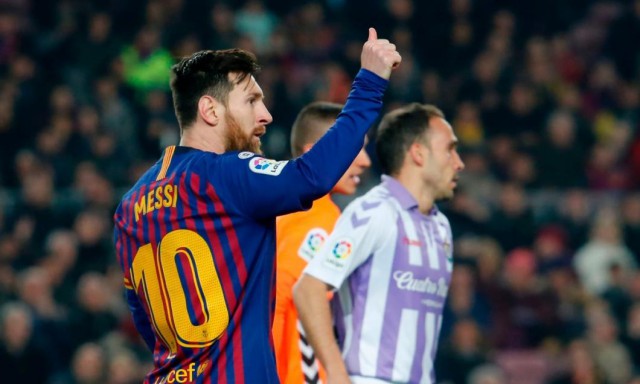 Barcelona - Valladolid 1-0. Lionel Messi a marcat singurul gol