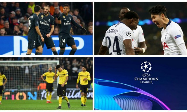 Champions League: Ajax - Real Madrid 1-2 și Tottenham - Dortmund 3-0