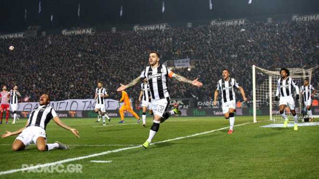 PAOK Salonic – Olympiakos 3-1 în campionatul Greciei. Răzvan Lucescu, pas mare spre titlu