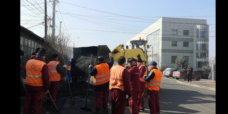 Primăria Constanța continuă reabilitarea trotuarelor din oraș