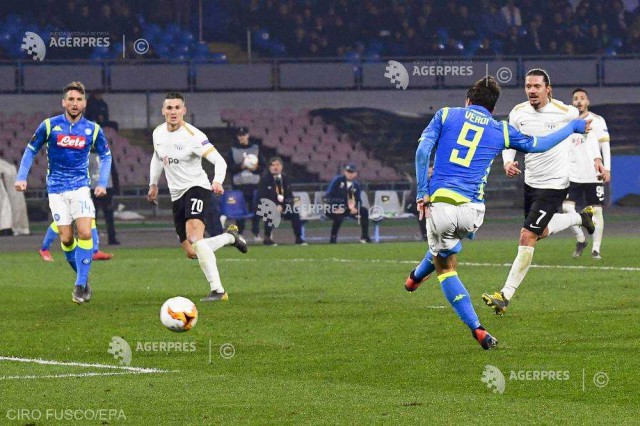 Arsenal, Napoli, Eintracht Frankfurt, Dinamo Zagreb, RB Salzburg, Valencia, Villarreal şi Zenit Sankt Petersburg s-au calificat în optimile de finală