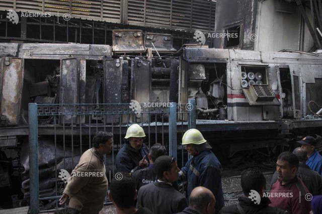 Egiptul: Mecanicul de locomotivă care a provocat accidentul cu 20 de morţi în gara din Cairo recunoaşte că a greşit