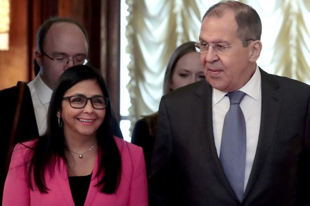 Lavrov: Rusia este solidară cu Venezuela în faţa 