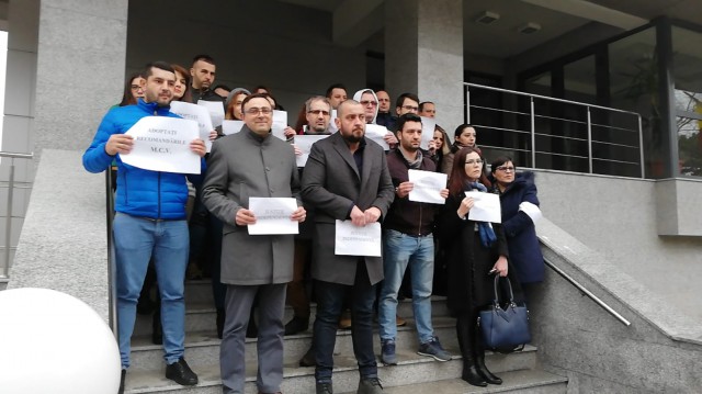 Ce vor face de luni procurorii care au protestat la Constanța