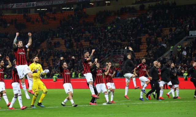 AC Milan - Sassuolo 1-0. Rossonerii urcă pe podium în Serie A
