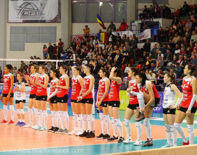 CSM Volei Alba Blaj, cu un pas în finala Cupei CEV