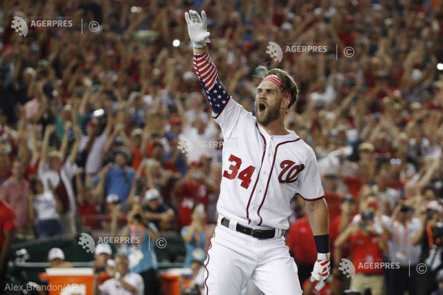 Baseball: Contract fără precedent în istoria sportului profesionist american, 330 milioane dolari pentru Bryce Harper