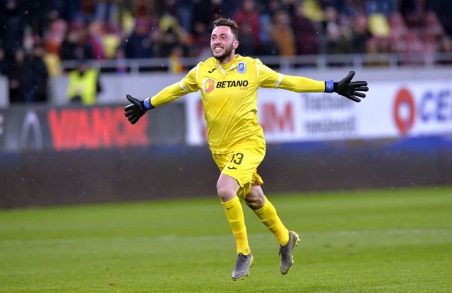 Pigliacelli intră în istorie! E al 27-lea portar care marchează în Liga 1! Cine e golgeterul