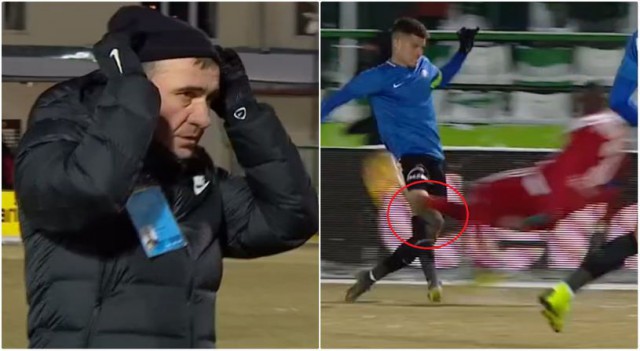 Ousmane Viera despre intrarea violentă asupra lui Ianis Hagi: A fost un fault foarte dur, merit să fiu suspendat. Am un mare respect față de domnul Hagi, îmi pare rău