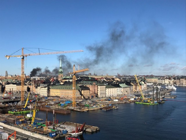 Suedia: Explozie într-un autobuz la Stockholm, nici un pasager la bord