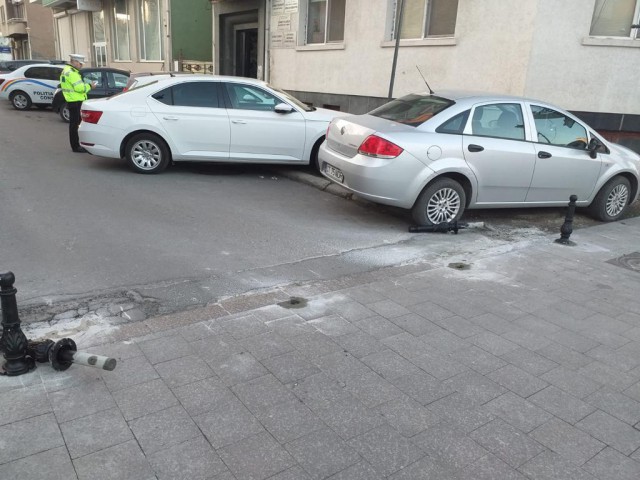 VIDEO. Acte de vandalism în Piața Ovidiu!