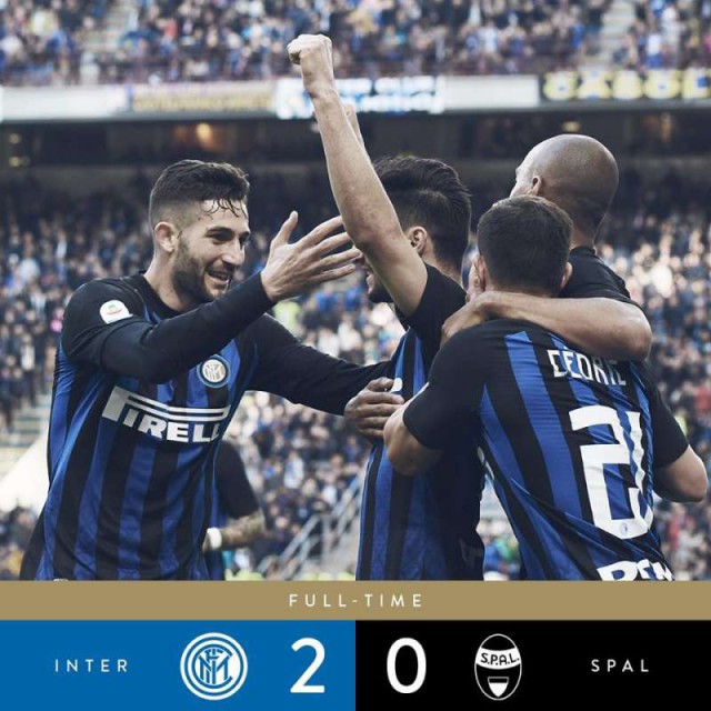 Victorie pentru Inter Milano în Serie A