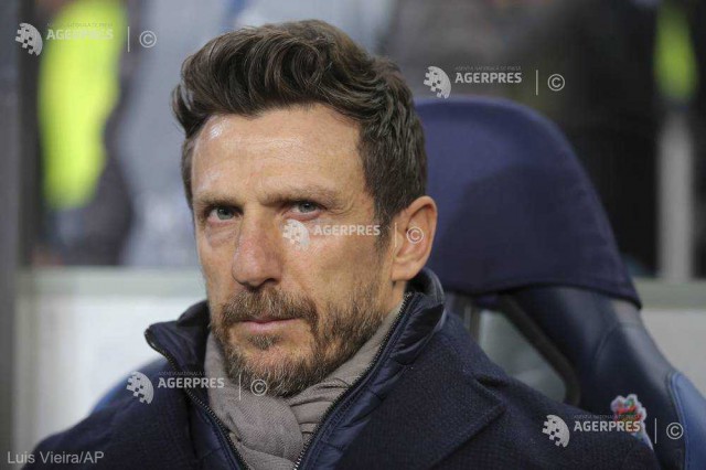 AS Roma l-a concediat pe antrenorul Eusebio Di Francesco