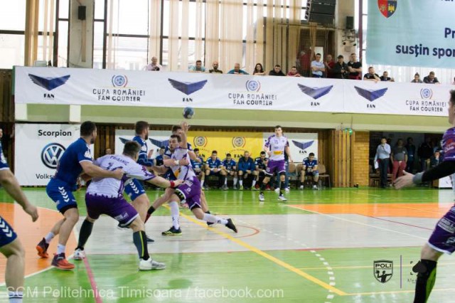 Handbal masculin: SCM Politehnica Timişoara a câştigat Cupa României