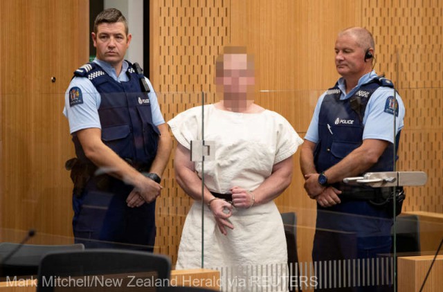 Autorul atacurilor din Noua Zeelandă intenţionează să se apere singur
