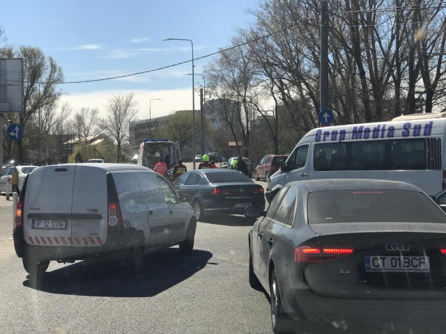 Accident rutier în Mamaia, în zona restaurantului On Plonge. O persoană este rănită! VIDEO