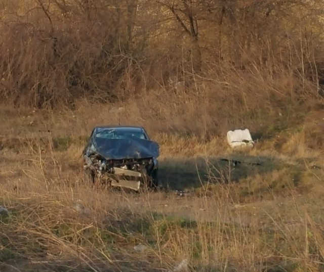 Accident rutier în Agigea: o mașină s-a RĂSTURNAT!