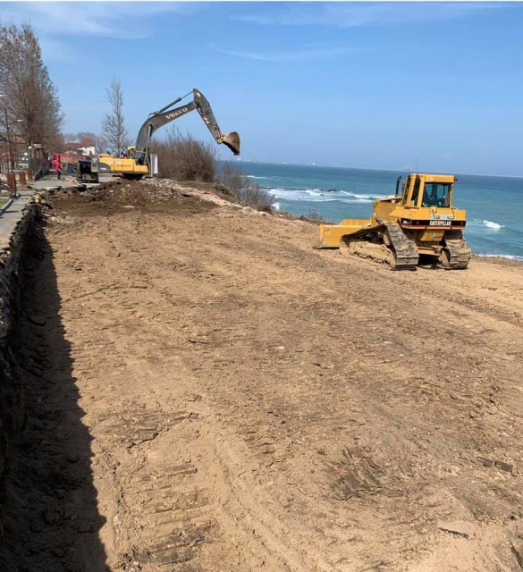 Lucrări la Eforie Sud în scopul dezvoltării infrastructurii pentru turismul balnear