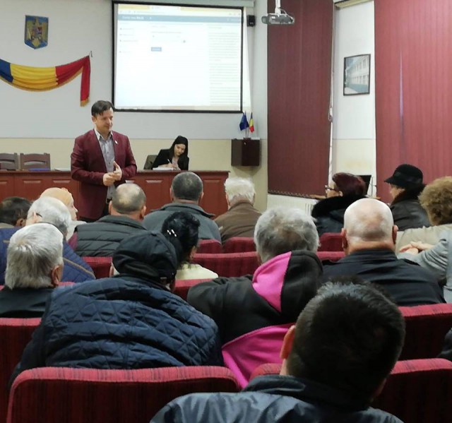 Hârşova: Primarul Viorel Ionescu organizează întâlniri cu cetăţenii