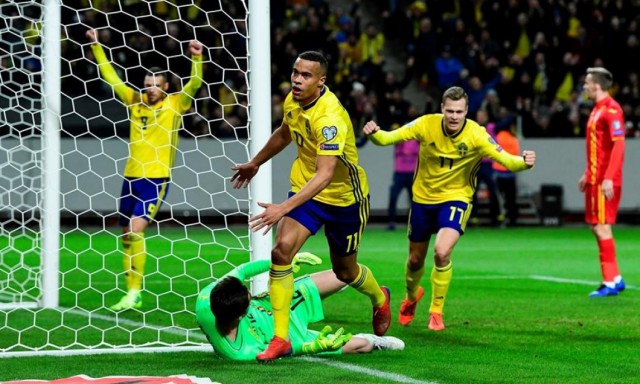 Preliminarii EURO 2020. Suedia a învins România, scor 2-1