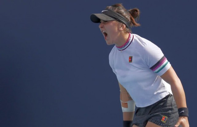 Bianca Andreescu s-a calificat fără emoții în turul 3 la Miami