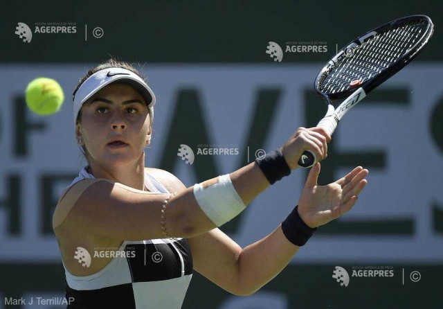 Bianca Andreescu, preocupată mai mult de evitarea accidentărilor decât de adversare, la Miami