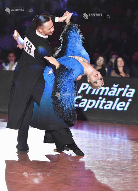 Dans sportiv: Lituanienii Evaldas Sodeika şi Ieva Zukauskaite au câştigat Grand Slam-ul de la Bucureşti la Adult Standard