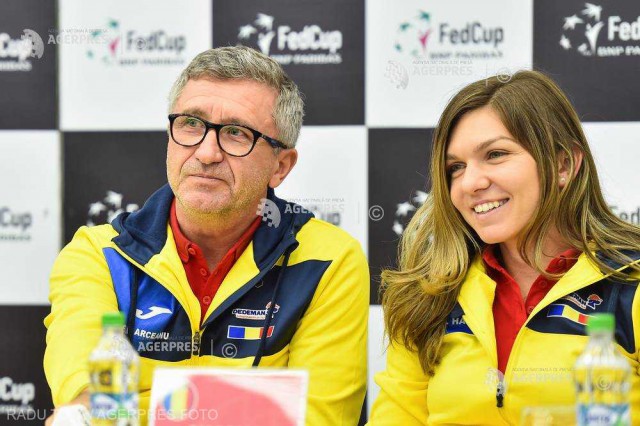 Halep, Buzărnescu, Begu, Niculescu şi Olaru, în echipa României de Fed Cup pentru semifinala cu Franţa