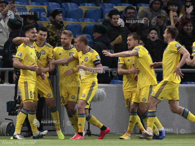 Kazahstan a umilit Scoţia în preliminariilor EURO 2020