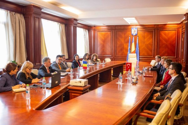 Spitalul Regional Constanța, luat în discuție în cadrul vizitei ambasadorului Turciei la Instituția Prefectului