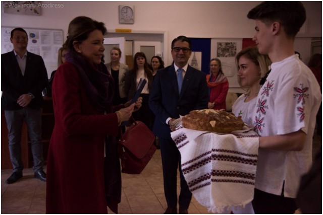 Ambasadorul Franței în România, în vizită la Liceul Teoretic „George Călinescu” Constanța