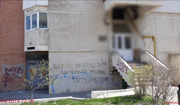 ATENȚIE! Poliția Locală a emis înștiințări pentru zugrăvirea pereților mâzgăliți cu graffiti!