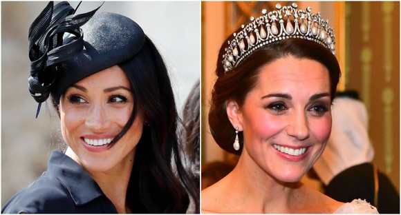 Regina i-a „interzis” lui Meghan să mai poarte bijuteriile coroanei britanice. Kate, însă, are voie
