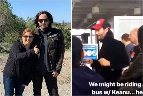 Keanu Reeves, un supererou al zilelor noastre, după ce un avion a fost forţat să aterizeze de urgenţă