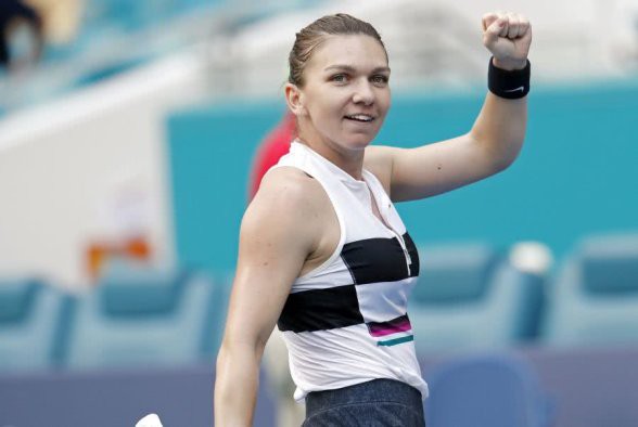 Halep, bulversată după revenirea uluitoare din sferturile de la Miami: „Locul 1 e departe!”