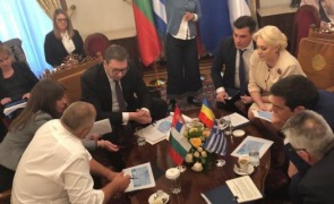 Viorica Dăncilă a purtat discuții și negocieri pentru proiecte mari cu liderii din Grecia, Serbia și Bulgaria