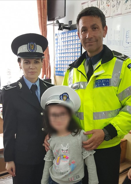 Polițiștii locali din Constanța, în vizită la Școala Gimnazială 37