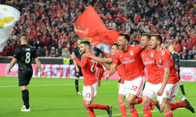 Benfica - Eintracht Frankfurt 4-2. Portughezii au prima șansă la calificarea în semifinalele UEL