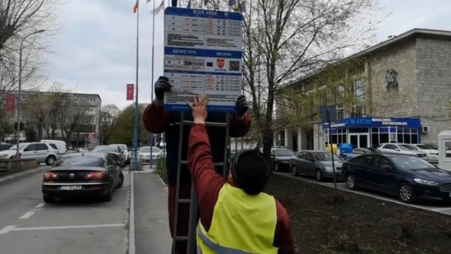 Noul sistem de plată a parcării prin SMS, Constanța Parking, se aplică de săptămâna aceasta!