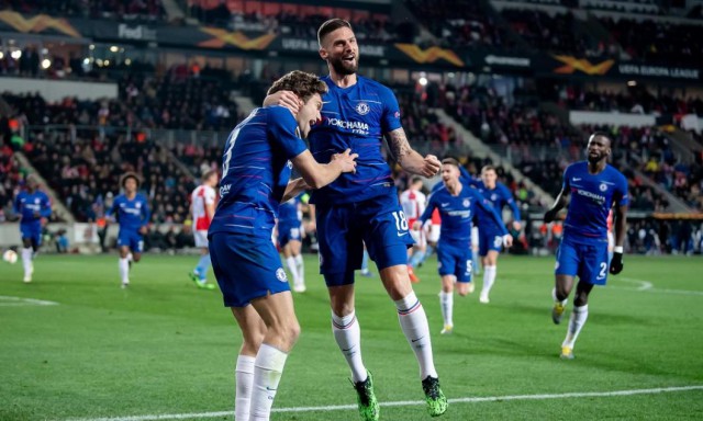 Slava Praga - Chelsea 0-1. Londonezii s-au impus printr-un gol marcat pe final