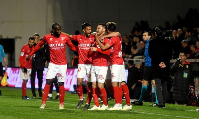 Nimes - Rennes 3-1. Meci spectaculos, cu patru goluri și două eliminări