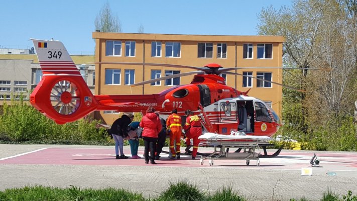 Pacienta cu arsuri, plimbată între spitale, transportată în Belgia cu o aeronavă a Forțelor Aeriene