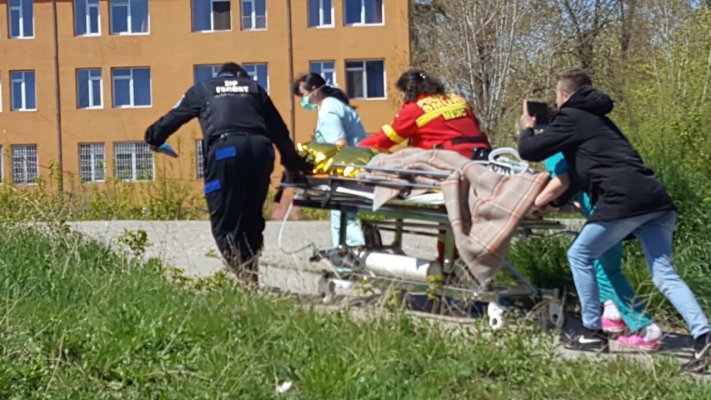 Pacienta cu arsuri grave, din Tulcea, a ajuns în spitalul din Bruxelles