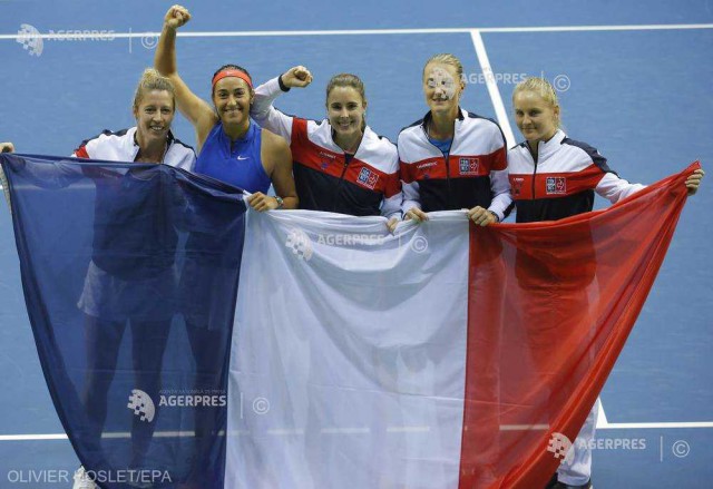 Garcia, Mladenovic, Cornet şi Parmentier convocate la echipa de Fed Cup a Franţei pentru partida cu România