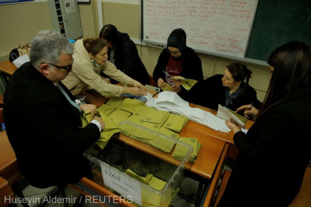 Turcia: Comisia Electorală respinge solicitarea partidului lui Erdogan de renumărare a voturilor în 31 de districte din Istanbul