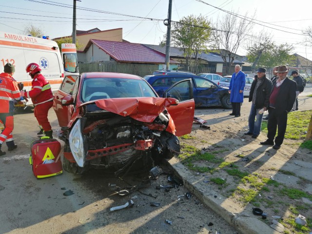 Accident rutier în Constanța: trei persoane au fost rănite