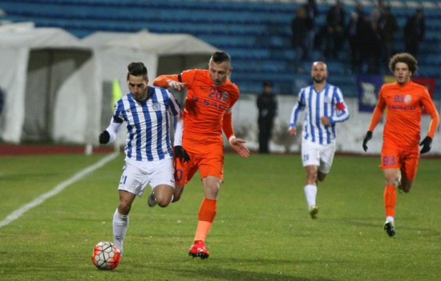FC Botoșani - Poli Iași 2-0. Fulop, omul primei reprize: două goluri, unul din penalty