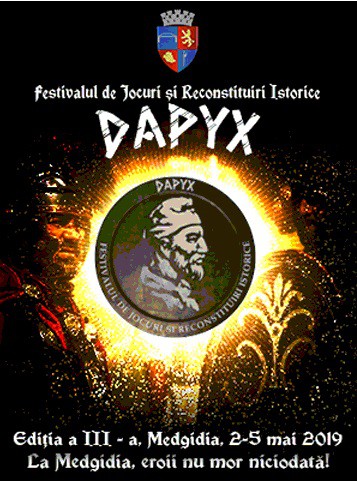 Festivalul de Jocuri și Reconstituiri Istorice - DAPYX, Medgidia 2019, aproape de start